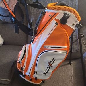 PowerBilt Orange Series Junior Golf Set Driver Iro